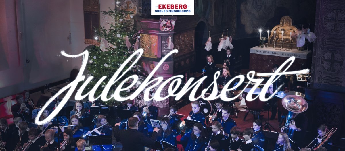 Velkommen til julekonsert!